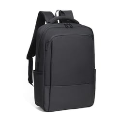 Sac À Dos Ordinateur Multifonctionnel Gris Clair Résistant Et Pratique Noir YONIS