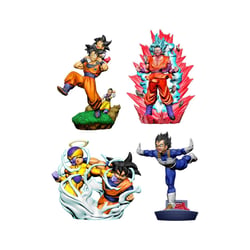 Dragonball Super Dracap - Pack 4 trading figures Re: Birth Limit Breaking Ver. 8 cm