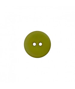 Carte de 4 boutons Polyester Rond 2 trous 15mm - Prym - certifié Oeko-Tex Olive Clair vert