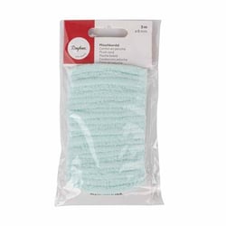 Fil chenille polyester 3 m bleu
