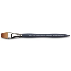 Pinceau plat court 19mm aquarelle professionnelle Winsor & Newton