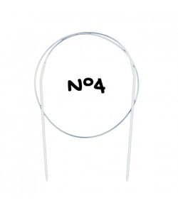 Aiguilles à tricoter circulaires - 80cm - n° 2.50 à n°5 - Distrifil taille n°4