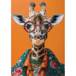 Puzzle 1000 pièces - Crazy Giraffe - Piatnik