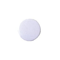 6 boutons pression 11mm blancs pour tissus légers