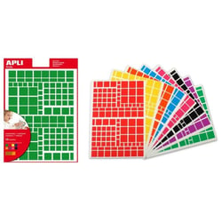 Apli Agipa - Gommettes Carrés x 1 260