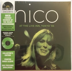 Vinyle musique Culture Factory - Nico : At the Live Inn, Tokyo '86 - Vinyle - Transparent