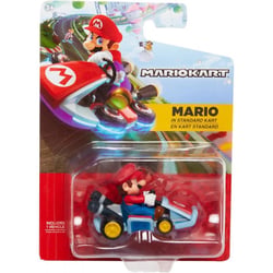 Coffret mario kart : kart mario 8 cm - véhicule miniature - nintendo