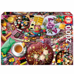 Puzzle 2000 pièces - La Table de Couture - EDUCA