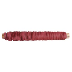 Fil de papier , 0,55mm ø, rouge classique, sur bobine en bois à 50g, 20m