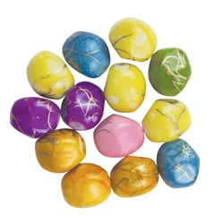 MégaCréa DIY - Perles pour enfant marbrées 1,4 x 1,5 cm 33 pièces