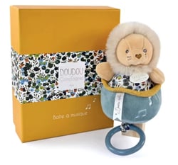 Doudou bohaime Lion boite a musique - Doudou et Compagnie