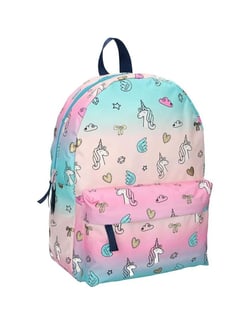 Sac à dos Mybagstory - Bleu,Rose - Milky Kiss Spread Your Wings - 1 compartiment