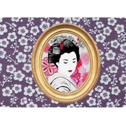 Tapis de souris Geishas 27 x 19 cm