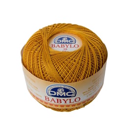 Fil à crocheter Babylo Gross. 20 - Col. 783 - marron clair