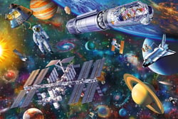 Puzzle 100 pièces - Plaisir de l'espace - Schmidt Spiele