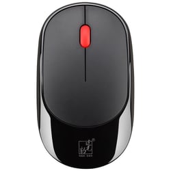 Souris Sans Fil Rechargeable Silencieuse 1000DPI Pour Ordinateur Portable Rose Noir YONIS