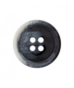 Carte de 3 boutons de chemise dégradé 4 trous 20mm - Prym Gris Fonce