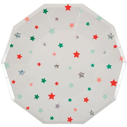 8 Assiettes Noël Star
