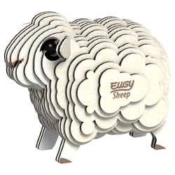 Eugy 3D Modèle: ANIMAL DE FERME / MOUTON 5,8x3,9x4,6cm, en carton, en boîte, 6+