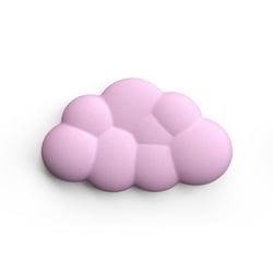 Tapis De Souris En Mousse Mémoire Ergonomique Rose Pour Support Poignet Rose 2 YONIS
