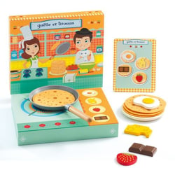 Jeu imitation Crepe Gaelle et Titouan - Djeco - Beige