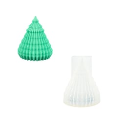 Moule en silicone 9,5cm x 7,9cm - Sapin à rayures