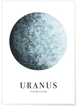 Affiche Uranus | A3 : 29,7x42cm