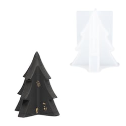 Moule en silicone 7,7 cm x 7,7 cm x 8,3 cm - Sapin de Noël petit