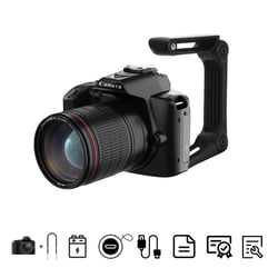 Appareil Photo Numérique 64MP HD Vision Nocturne WIFI Avec Support Portable YONIS