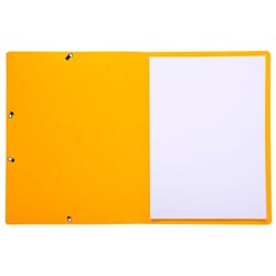 Chemise à élastique sans rabat carte lustrée 355gm2 - A4 - Jaune - x 50 - Exacompta