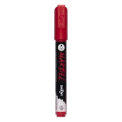 Marqueur - Peinture acrylique - Coquelicot - Permanent - Pointe ronde 1mm - Marbel - Darwi