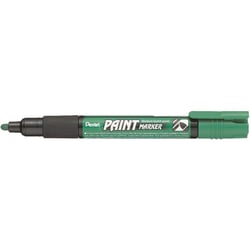 Lot de 12 marqueurs permanents - PENTEL - Pointe ogive 2 mm - Vert