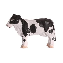 Figurine Vache noire et blanche - Wudimals
