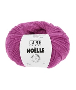Pelote de laine à tricoter NOËLLE - Lang Yarns 65 Rose