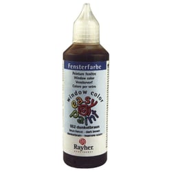 Window - Color "easy paint", brun foncé, flacon 80 ml