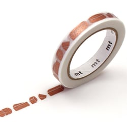 Masking Tape -  Metallisé Formes Géométriques - 0,7 cm x 7 m