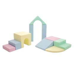 Ensemble grands blocs pastel clair - IGLU - Vert