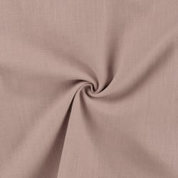 Tissu 100% Lin uni Rose pâle