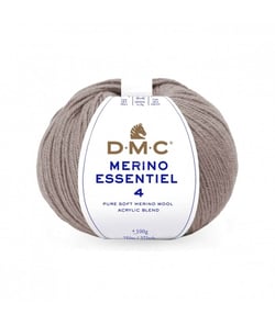 Pelote de laine Merino Essentiel 4 - DMC - Certifié Oeko-Tex 886 Marron