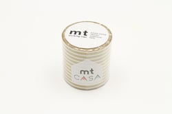 MT CASA LIGNES 5cm or - border gold - 7 m x 50mm