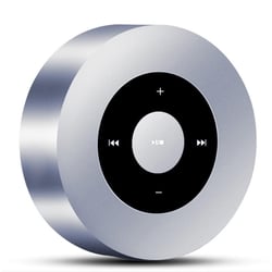 Enceinte Bluetooth Portable Son Stéréo Mains-Libres Carte TF AUX Argent YONIS