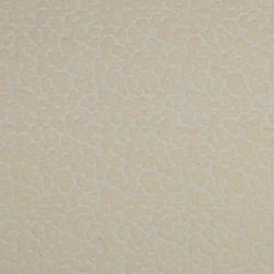 Tissu Maille  motif éponge Sarena beige sur fond Ecru