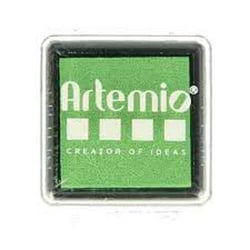 Encreur fresh green 3cm x 3cm ARTEMIO