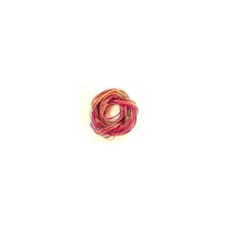 Sachet de 12 fils scoubidous paillettes - Graine Creative - Rose