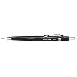 Porte-mine PENTEL P 205 - Mines 0,5 mm - Noir - Lot de 12