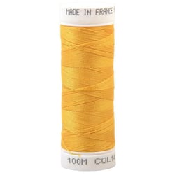 Fil à coudre polyester 100m made in France - jaune sun 140