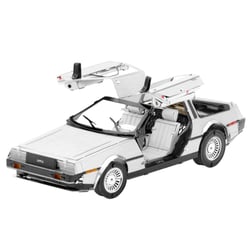 Véhicules - Delorean - Maquette 3D en métal avec 2 feuilles