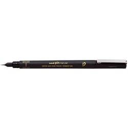 Feutre techniques pointe pinceau extra fine - UNI-BALL PIN Brush - Noir