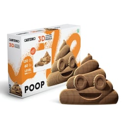 Cartonic® Sculpture-Puzzle 3D carton - Poop