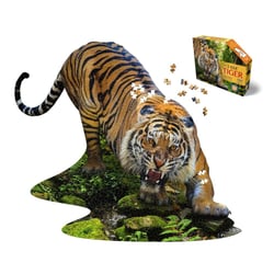 I AM Puzzle Taille d'Affiche: TIGRE 101,60x88,90cm, 1000pcs, en boîte 30.48x25.4x7.62cm, Madd Capp Puzzle, 12+